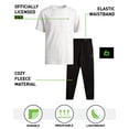 thumbnail image 2 of RBX Boys Pants Set - Lightweight Short Sleeve Boys Shirt and Fleece Jogger Sweatpants 4 Piece Set, 2 of 7