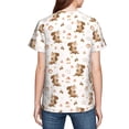 thumbnail image 7 of Wukai Fall Squirrel Youth Unisex Short Sleeve T-Shirt for Boys, Girls, Teens, and Kids-Medium, 7 of 7
