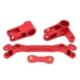 thumbnail image 3 of Ensemble de Pièces de Direction en Alliage d'Aluminium, Composant de Direction de Voiture RC Fort Remplaçable pour ARRMA Senton pour Gros Rouge de Roche, Bleu, 3 of 8