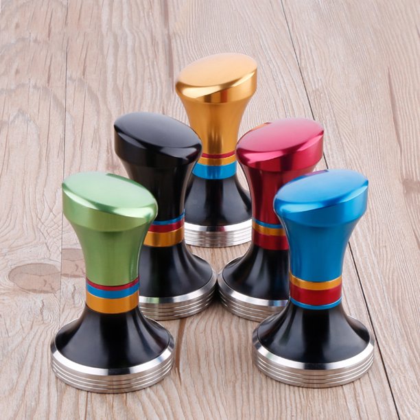 Fogcroll 58mm Espresso Tamper Easy to Use Flat Base Stainless Steel