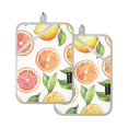 thumbnail image 7 of Yayeee Pot Holders Kitchen Heat Resistant with Pocket 7"x9.8" Cotton Oven Cooking Hot Pads, Candy Orange, 7 of 7