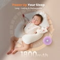 thumbnail image 4 of Dreamegg White Noise Sound Machine Portable for Baby Adult Sleep Sound Therapy, 4 of 11
