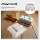 thumbnail image 3 of Raindrops Protector De Cableado Exterior Para Aire Acondicionado Con Ajuste Y Resistencia A Viento, 3 of 8