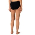 thumbnail image 4 of 32 Degrees Women's 3-Pack Seamless Stretch Comfort Briefs - Black - X-Small, 4 of 4