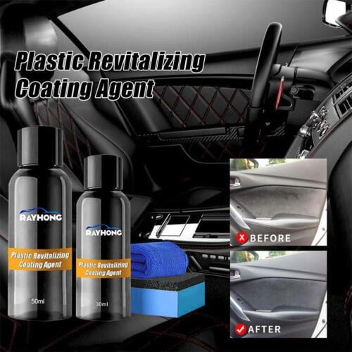 50ml Car Nano Plastic Refreshing Coating Plastic Revitalizing Coating Agent Kit
