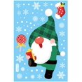 thumbnail image 1 of Christmas Theme Window Sticker Elk Snowflake Santa Claus Window Decorations Clings Decal Stickers Portable No Adhesive Stickers (A10), 1 of 3
