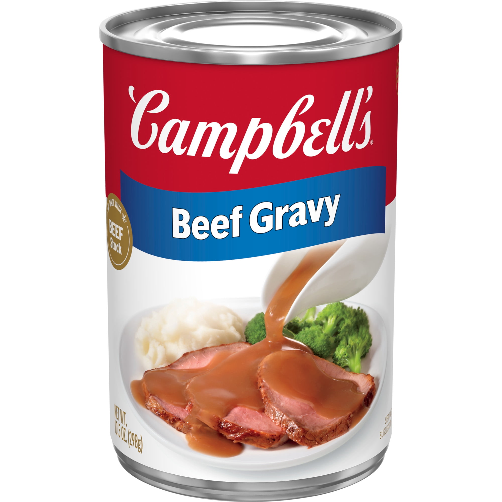 Campbell's Beef Gravy, 10.5 oz Can, Made with Real Beef Stock - Walmart.com