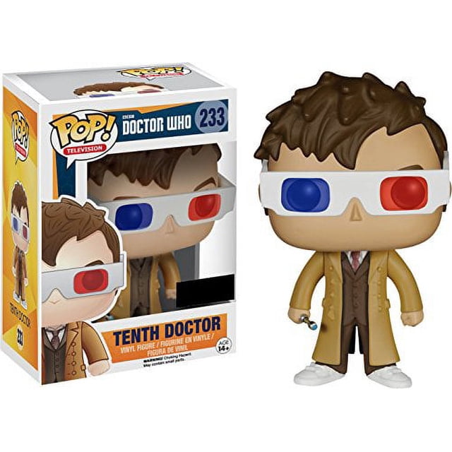 Funko Pop Television Décimo Doctor con Gafas 3D Funko