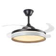 thumbnail image 1 of Lampara Ventilador de Techo LED Falcon Luxica Lighting Negro, 1 of 7