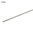 thumbnail image 4 of Uxcell Tubo recto sin costura de acero inoxidable 304 3mm x 0.8mm x 250mm, 4 of 5
