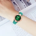 thumbnail image 6 of Resicozy Women's Vintage Watch Quartz Watch with Leather Strap Dress Wristwatch for Ladies Green, 6 of 6