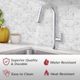 thumbnail image 4 of White Grey Marble Subway Back Splash Tile, 4 of 5