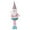 A, variant on 4PCS Christmas Telescopic Length Gnomes Ornament, Standing Santa Claus Snowman Elk Old Woman Doll for Show Window Holiday Xmas Season Decor