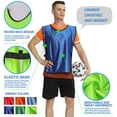 thumbnail image 4 of Paquete de 6 chalecos Pinnies Scrimmage Jersey para fútbol baloncesto Hockey adulto Zhivalor CZYD-XM36-18, 4 of 7