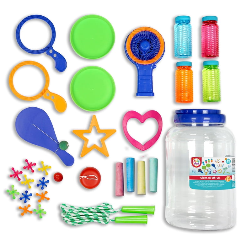 Play Day Jar of Fun, 30-Piece Activity Kit with Carrying Case photo 7