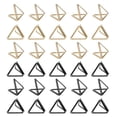 thumbnail image 1 of 30Pcs Triangular Aluminum Alloy Paper Clips for Office Workers and Students Bridal Shower, 1 of 5