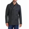 thumbnail image 2 of Cole Haan Men's Peacoat Wool Jacket (Black, XXL), 2 of 4