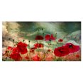 thumbnail image 2 of Design Art - Wild Red Poppy Flowers in Sky, 2 of 3