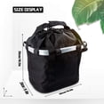 thumbnail image 2 of Bicycle Basket Black with Bracket Front Quick Release Basket,, 2 of 4