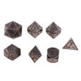 thumbnail image 1 of Juego De Dados Poliédricos De 7 Piezas Para Juegos De Rol DND De Mazmorras Y Dragones 05 Sunnimix  Dados poliédricos, 1 of 7