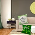 thumbnail image 5 of St Patricks Day Pillow Covers 20x20 Set of 4 St Patricks Day Decorations for Home Shamrock Lucky Charm Irish St Patricks Day Decorative Throw Pillows Farmhouse St Patricks Day Decor CY01-20, 5 of 6