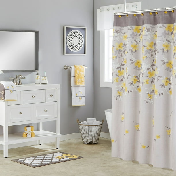 Skl Home Spring Garden Fabric Shower, Home And Garden Shower Curtains
