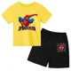 thumbnail image 3 of Conjunto de 2 piezas de camiseta y pantalones cortos deportivos para niños de Marvel Spider-Man, conjunto de verano para bebés de 3 a 12 años, ropa de marca de dibujos animados para niños, 3 of 5