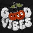 thumbnail image 2 of Cute Good Vibes Kawaii Cherries Girls Kids T Shirt Tees Teen Brisco Brands X, 2 of 5
