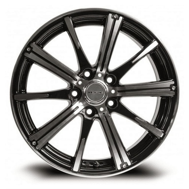 RTX Spark 15x6 4x100 ET45 CB73.1 Black Machined Wheel - Walmart.com