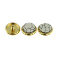 thumbnail image 2 of HILABEE 3 Pieces Trumpet Valve, Musical Instrument Accessories, Easy Installation, Smooth Replacement Parts, Finger Buttons for Performance Bands White turquoise, 2 of 9