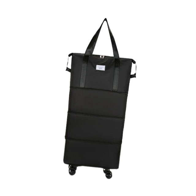 Bolsa de viaje compacta con ruedas para un fácil transporte Negro Tres Expandir