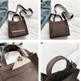 thumbnail image 5 of CoCopeaunts Corduroy Tote Bag for Women Satchel Bag Fashion Handbag Students Crossbody Shoulder Bag with Pockets, 5 of 8