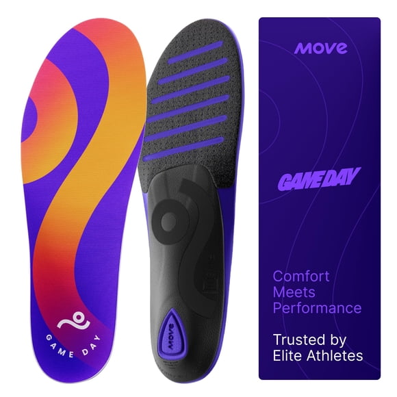 Plantillas MOVE Game Day multiusos para la fascitis plantar