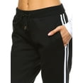 thumbnail image 5 of White Mark Women's Athleisure Fleece Jogger Pants, 5 of 5