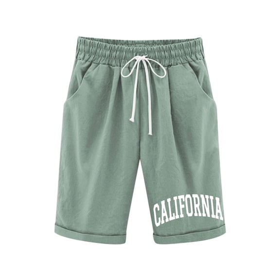 MEZZALL Child Kids Girls Shorts Elastic Waist Solid Color Shorts Comfy Lightweight Shorts With Pockets Fashionable Active Summer Athletic Casual Fashion Running Bottoms