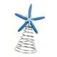 thumbnail image 2 of Mini estrella de mar, decoración náutica para dormitorio, temática de playa, novedad festiva para la copa del árbol. azul, 2 of 9