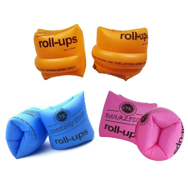 6 Pack Swim Arm Floats,Swim Arm Bands, Pool Arm Floaties for Kids Teens