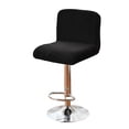 thumbnail image 2 of BUYISI Enhance Your Bar Stool With An Adjustable Silver Fox Fur High Stool Cover Black, 2 of 7