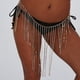 thumbnail image 3 of Cadena para el cuerpo, Bikini Sexy con diamantes de imitación, sujetador para el cuerpo, cuello Halter con espalda descubierta, cadena de lentejuelas, accesorios para el cuerpo de playa, joyería, 3 of 5