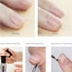 thumbnail image 2 of Empujador de cutículas profesional de acero inoxidable, tenedor para cutículas con los dedos, recortador, removedor de piel muerta y limpiador de uñas, 2 of 5