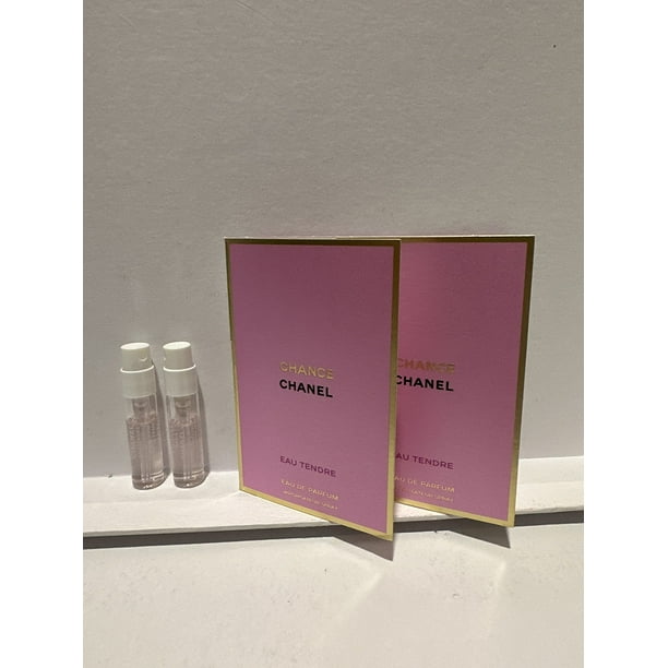 Perfume CHANEL Chance Eau Tendre Eau de Parfum, 1,5 ml, 2 frascos