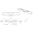 thumbnail image 6 of Replacement Level Glass Vial, Spirit Bubble Level, No Nib, Accurate, White, 70mm x 11mm, (2 3/4 x 7/16 in), 6 of 10