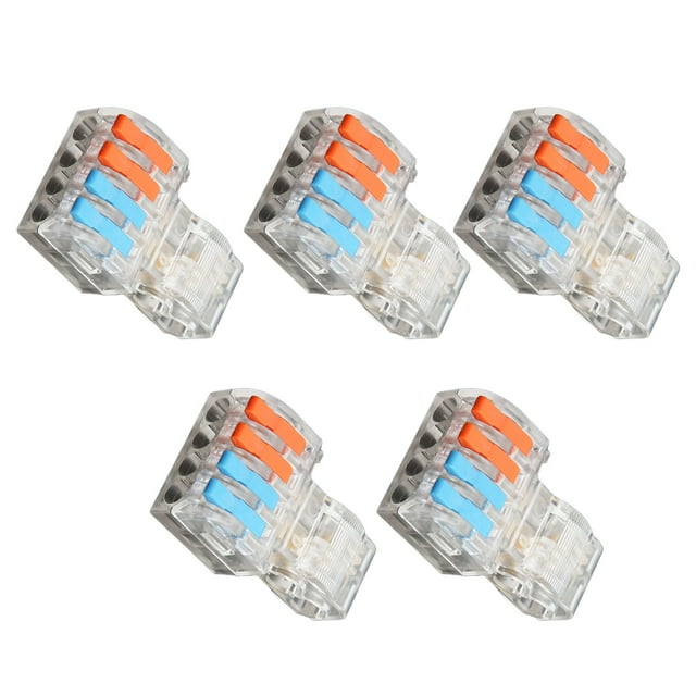 Splitter Wire Connector, 250V 32A Quick Wire Connector Aging Resistant For Lighting