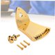 thumbnail image 3 of unbranded Tailpiece Triangular Para Acabado Dorado Con Tornillos Y Tapa Removible, 3 of 8