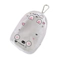 thumbnail image 1 of Bolsa de almacenamiento para muñecas, a prueba de polvo, de PVC transparente, llavero para tarjetas de lápiz labial, muñecas Conejito, 1 of 8