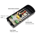 thumbnail image 3 of 220V Foot Dimmer Switch Operated LED Full Range Inline Slide Control for Floor Lamp /, 3 of 4