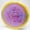 165g Purple w/ Swirly Luster Yellow Halo, variant on Innova Halo Star Fox Disc Golf Midrange Disc, May Vary From Image