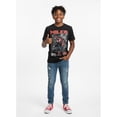 thumbnail image 2 of Spider-Man, Boys' & Big Boys', Miles Repeated, Short Sleeve, Graphic T-Shirt, Sizes 4-18, 2 of 7