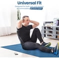 thumbnail image 6 of General Extra Thick Yoga Mat 1/4 & 1/3 & 2/5 Inch - Non Slip Exercise Mat with Alignment Lines, Carrying Strap, TPE Eco-Friendly Material for Knee Support, Sweat-Proof 72" x 24" for Women & Men, 6 of 14