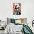 thumbnail image 2 of Wynwood Studio Canvas Hidden Leaf Fashion and Glam Accessories Wall Art Canvas Print Gray Light Gray 24x36, 2 of 3